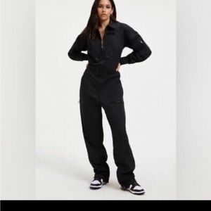 Good American | Flight Suit Black NWT
